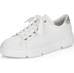 Dámská celoroční obuv Rieker N59W1-80 bílá bílá 40