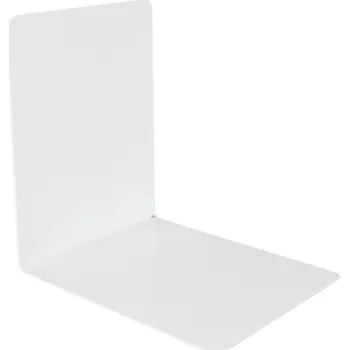 Zarážka na knihu Zarážka na knihy 15x15 cm bílá