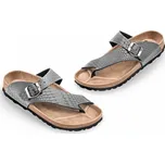 Obuv zdravotní FORcare 202051 stříbrná potisk hadí vzor Velikost: 40