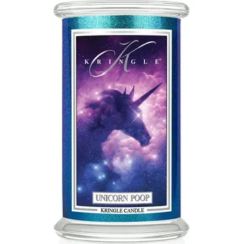 Svíčka Kringle Candle svíčka Fantasy Unicorn Poop (sójový vosk), 623 g