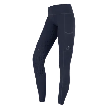 Vybavení pro jezdce Waldhausen Zimní dámské jezdecké legíny ELT Ella, tmavě modré Barva: Tmavě modrá, Velikost: 42