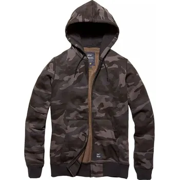 Pánská mikina Mikina s kapucí Vintage Industries Redstone, Dark Camo