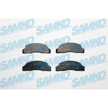 Brzdová destička Sada brzdových destiček, kotoučová brzda SAMKO 5SP142