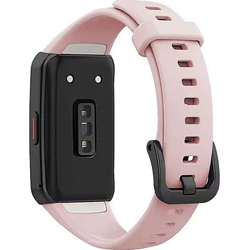 Příslušenství k chytrým hodinkám Jednobarevný náhradní řemínek pro Honor Band 6 Barva: Starorůžová, Pro Přístroj: Honor Band 6