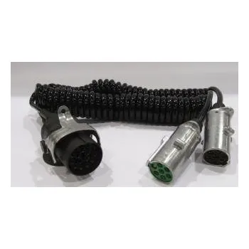 Kabelový adaptér s 15.pólovou-obsazeno 12, zástrčkou a 2x7.pólové zástrčky, 24V, ADR 5108