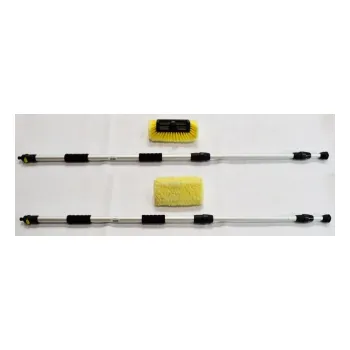 Smeták teleskopický s kartáčem do stran (zesílené závity) 260cm 16744