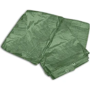 Přívěs k motorovému vozidlu J.A.D. TOOLS Krycí plachta zelená 5 x 8 m, 90 g/m2