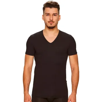 Pánské tričko Pánské tričko Amante 01/9-081/1 FABIO Barva: černá, Velikost: XXL