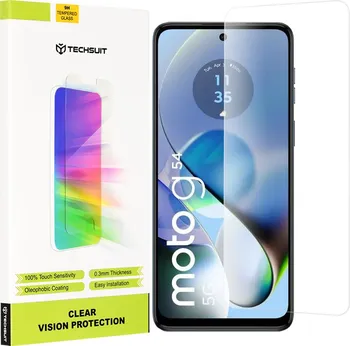 Techsuit Clear Vision ochranné sklo pro Motorola Moto G54/G14 transparentní