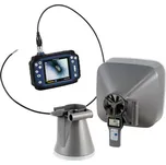 Boroskop PCE-VE 200-KIT1, motory a stroje, čelní kamera, Ø 4,5 mm, 1 m + teploměr PCE-VA