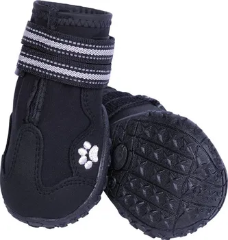 Obleček pro psa Nobby Runners ochranné boty pro psy 2 ks XS černé