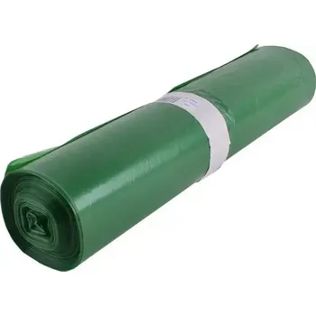 Pytle na odpadky Sáčky do košů 120L 10ks zesílené zelené