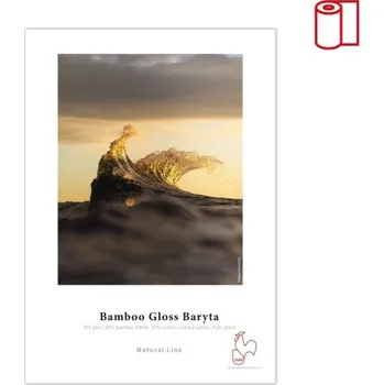 Fotopapír 91,4cm x 12m Bamboo Gloss Baryta 305 Hahnemühle