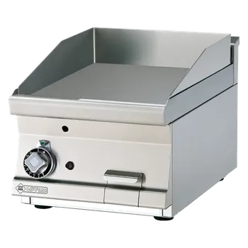 Grilovací deska 40x45 plynová chromovaná hladká bez podestavby | RM - FTLT-64GS