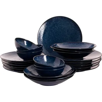 Sada nádobí G.Gastro (24dílná) KIRYU - Sada nádobí Palmer - modrá