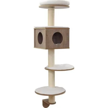 Kočičí strom na zeď Dinari, škrabadlo pro kočky, 167 cm