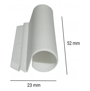 Příslušenství k oknu MACO krytka úhelníku AS/PVC RAL9016 bílá