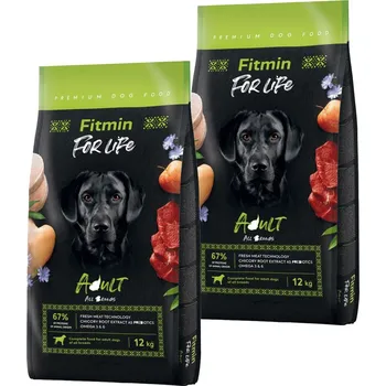 Krmivo pro psa Fitmin dog For Life Adult 2 x 12 kg