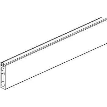 Nábytkové kování VERTIKO šatní tyč šedá 900mm (VERTIKO šatní tyč šedá 900mm)