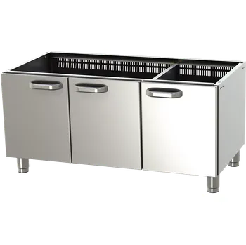 Podstavec pod monitor Podestavba 3x dveře uzavřená 120x66 | REDFOX - P 70/120 D