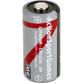 Článková baterie ASG ASG lithiová baterie CR123A, 3V - 1 kus