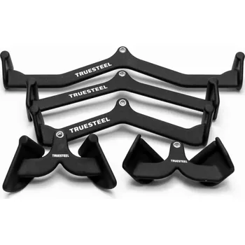 Příslušenství pro posilovací stroj a lavici TRUESTEEL Adaptéry na kladku 5 ks - Lat Pull Down Grips