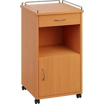 Noční stolek NSL - 17 KO stolek noční k lůžku, pravostranný, buk Royal