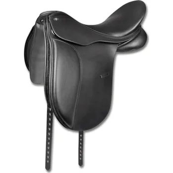 Jezdecké sedlo Waldhausen Drezurní sedlo Comfort Waldhausen, kožené Barva: black, Velikost: 17,5"/44 cm
