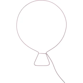 Bloomingville, Nástěnná dekorace Bloomingville Mini balón kovová - Formadore