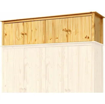 Šatní skříň IdeaNabytek Nástavec 4dveřový TORINO lak