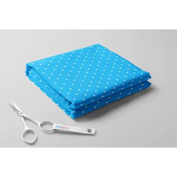 Softshell zimní, Puntík drobný Barva: Modrá