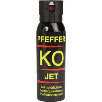 Obranný sprej Obranný pepřový sprej Pfeffer K.O. JET, střela, 100 ml