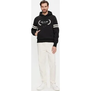 Pánské oblečení Tommy Hilfiger Mikina Laurel MW0MW33648 Černá Regular Fit M