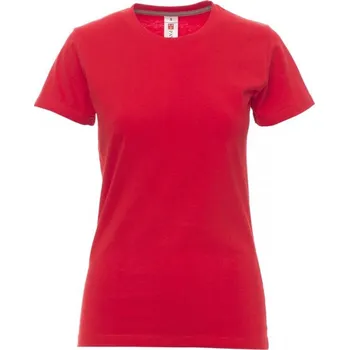 pracovní tričko Dámské tričko Payper SUNRISE Barva: Červená, Velikost: 2XL