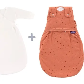 Spacák TRÄUMELAND Spací pytel Liebmich 3dílný set Moon Rost 62/68