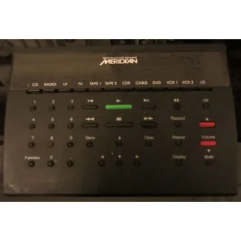 Dálkový ovladač MERIDIAN 500, 501, 551, 561 - kompatibilní značkový dálkový ovladač General