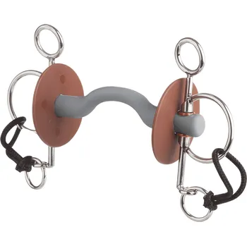 Udidlo pro koně beris Udidlo nelomené Pelham 18mm BERIS, měkké Barva: hard, Velikost: 130 mm