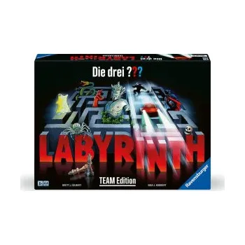 Cizí jazyk Ravensburger 22685 - Die drei ??? Labyrinth - Team Edition - Die kooperative Variante des Spieleklassikers für 2 - 4 Personen ab 8 Jahren mit Justus J – Brett Gilbert (DE)