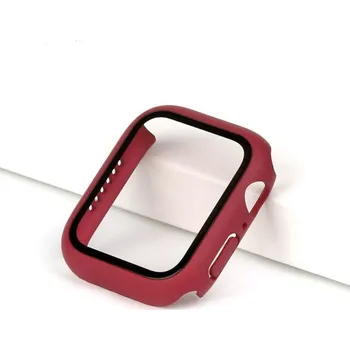 Chytré hodinky Ochranné pouzdro se sklíčkem pro Apple Watch 41mm Barevná varianta: Vínový