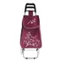 Nákupní taška Orion Květ 821365 30 l vínová