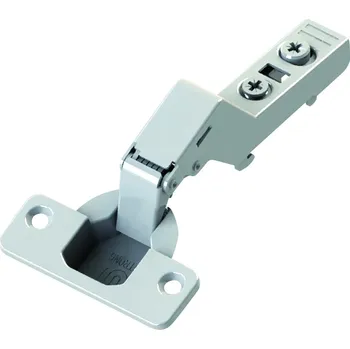 Nábytkové kování StrongHinges S3 závěs klip úhlový 45°, bez pružiny (push), excentr, vrut (StrongHinges S3 závěs klip úhlový 45°, bez pružiny (push), excentr, vrut)