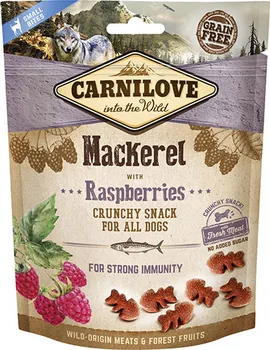 Pamlsek pro psa Carnilove Crunchy Mackerel with Raspberries 200 g