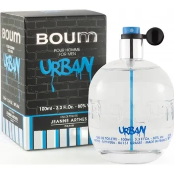 Dámský parfém Jeanne Arthes Boum pou homme URBAN 100ml pánská toaletní voda Bergamot, vanilka, pačuli