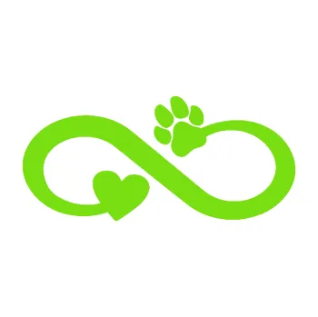 samolepka Infinity 006 levá srdíčko a tlapka (04 - zelená kawasaki) SAMOLEPKA NA AUTO, NÁLEPKA, FÓLIE, POLEP, TUNING, VLASTNÍ TEXT, TISK, AUTOSAMOLEPKY.cz, POLEPY, OBRÁZEK, LOGO, 3D STICKERS