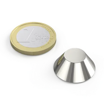 Dekorativní magnet Kuželový magnet KU-20-10-08-N