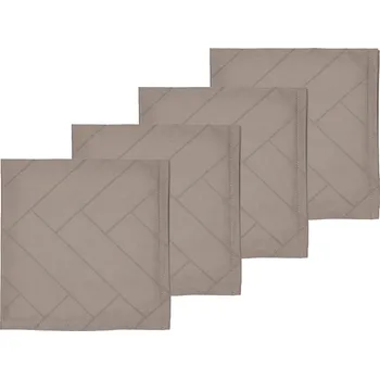 Papírový ubrousek Södahl, Ubrousky Tiles Damask taupe 4 ks - Formadore