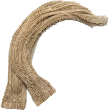 Příčesek Vlasové PU pásky tape in na prodlužování vlasů 40cm 27 - tmavá blond