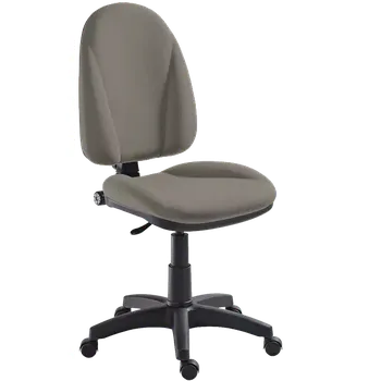 444/MEK židle kancelářská, koženka AN 052 - koženka šedá