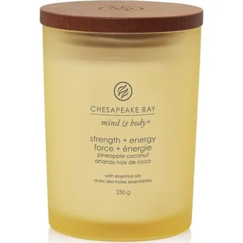 Svíčka Střední vonná svíčka Strength & Energy 250 g