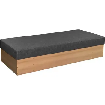 Sedací souprava DITA válenda korpus BUK, látka BEST 06, tm.šedý melír